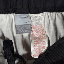 Load image into Gallery viewer, Nike Mini Swoosh Logo Black Gorpcore Straight Cuff Baggy Tracksuit Pants Bottoms
