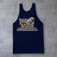 Load image into Gallery viewer, Vintage Rock Eagle (1997) “Proud Riders” Biker Eagle Spellout Graphic T-Shirt Vest
