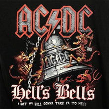 Load image into Gallery viewer, AC/DC “Hell’s Bells” Graphic Spellout Hard Rock Band T-Shirt
