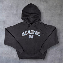 Load image into Gallery viewer, University of Maine Hoodie XL Dark Grey Cadre Y2K USA College Black Bears
