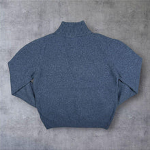 Load image into Gallery viewer, Vintage Marlboro Classics Mini Logo Blue 1/4 Zip Wool Blend Knit Jumper
