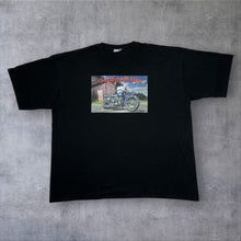 Load image into Gallery viewer, Early 00’s Promodoro Harley Gluhn Motorcycle Biker Souvenir Graphic Black T-Shirt

