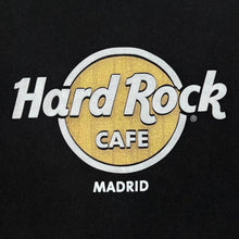 Load image into Gallery viewer, Hard Rock Cafe "Madrid" Classic Souvenir Logo Spellout Graphic T-Shirt
