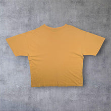 Load image into Gallery viewer, Vintage Warner Bros (1998)  Looney Tunes Daffy Duck Embroidered Yellow Pocket T-Shirt
