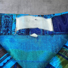Load image into Gallery viewer, Vintage Thai Silk Crazy Abstract Patterned Short Sleeve Shirt
