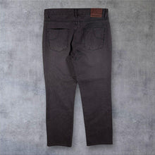 Load image into Gallery viewer, Rocha John Rocha Trousers 36R Charcoal Grey Straight Leg Washed Jeans
