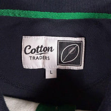 Load image into Gallery viewer, Cotton Traders Six Nations Rugby Polo Shirt L Retro Embroidered England Wales
