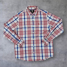 Load image into Gallery viewer, Timberland Classic Plaid Check Pocket Logo Long Sleeve Cotton Shirt

