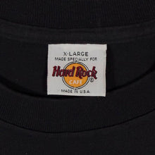 Load image into Gallery viewer, Vintage Hard Rock Cafe "New York" USA Tourist Logo Black Graphic T-Shirt
