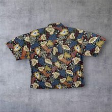 Load image into Gallery viewer, Vintage J.T. Beckett Hawaiian Floral Pattern Multi Colour Short Sleeve Shirt
