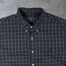 Load image into Gallery viewer, Ralph Lauren Tartan Plaid Check Cotton Long Sleeve Button-Down Shirt
