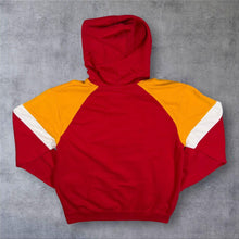 Load image into Gallery viewer, NFL Team Apparel Kansas City Chiefs Football Embroidered Red Orange Hoodie
