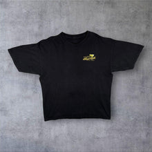 Load image into Gallery viewer, Jimmy Buffett's Margaritaville "It's 5 O'Clock Somewhere" Tourist Black Cotton T-Shirt
