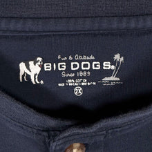 Load image into Gallery viewer, Vintage Y2K Big Dogs Biker Henley T Shirt XXL Live To Ride Motorcycle Embroidered
