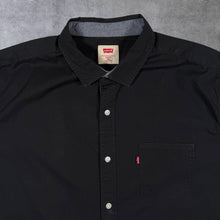 Load image into Gallery viewer, Levi's Red Tab Classic Black Long Sleeve Cotton Shirt
