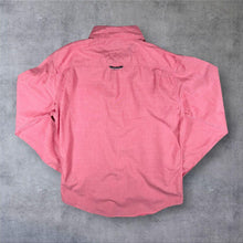 Load image into Gallery viewer, Hilfiger Denim Mens Shirt M Coral Pink-Red Regular Fit Tommy Hilfiger Long Sleeve

