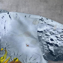 Load image into Gallery viewer, Vintage Y2K Dognose Cyber Space Graphic Shirt 164 Mens S 00s Robot Grey
