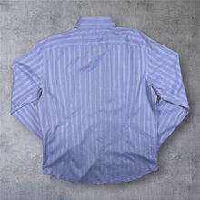 Load image into Gallery viewer, Hugo Boss Selection Cotonificio Albini Italian Cotton Blue Striped Dress Shirt
