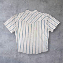 Load image into Gallery viewer, Patagonia Wisco Shirt Mens M Organic Cotton Western Pearl Snap Striped 54015
