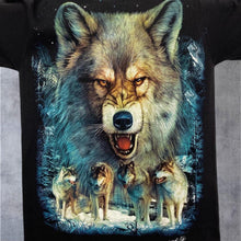 Load image into Gallery viewer, Vintage Wild Wolf Pack Animal Nature Wildlife Graphic T-Shirt
