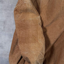 Load image into Gallery viewer, The Rockn Rev Corduroy Bomber Jacket Women's UK 14 Brown Tan Cord Zip
