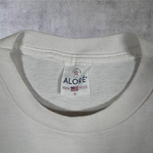 Load image into Gallery viewer, Vintage 90's Alore "Live United" USA Spellout White Graphic Single Stitch T-Shirt
