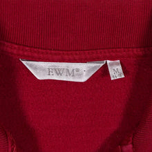 Load image into Gallery viewer, Vintage EWM Classic Red Embroidered Floral Flower Collared Sweatshirt
