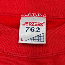 Load image into Gallery viewer, Vintage 90s Jerzees 762 Hunterhouse College Sweatshirt Red Large
