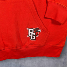 Load image into Gallery viewer, Bowling Green Falcons Hoodie M BGSU Pro Edge Orange NCAA College Sweatshirt
