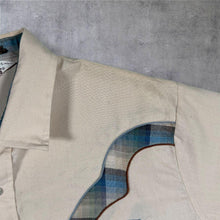 Load image into Gallery viewer, Vintage 70s Campus Rugged Country Western Shirt L Pearl Snap Cowboy Yoke USA
