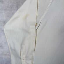 Load image into Gallery viewer, Aquascutum Shirt Mens 16.5 42cm Two Fold Cotton Cream Double Cuff Formal XL XXL
