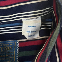 Load image into Gallery viewer, Vintage Pendleton Made In USA Multi Striped Short Sleeve Button-Up Cotton  Shirt
