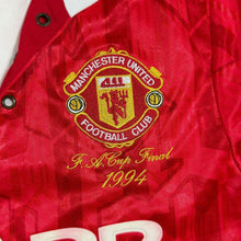 Load image into Gallery viewer, Manchester United 1994 FA Cup Final Cantona 7 Shirt Score Draw Retro Medium
