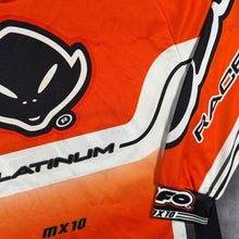Load image into Gallery viewer, Vintage Y2K UFO Plast Platinum MX10 Motocross Jersey Orange Medium 2000's

