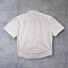 Load image into Gallery viewer, Levi's "Standard" White Patterned Short Sleeve Cotton Shirt
