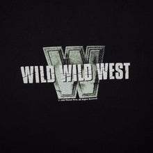 Load image into Gallery viewer, Vintage BG (1999) Wild Wild West Comedy Western Movie Black Graphic Cotton T-Shirt
