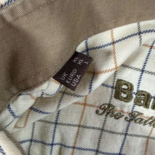 Load image into Gallery viewer, Barbour The Tattersall Shirt Mens XL Cream Check Country Hunting Long Sleeve

