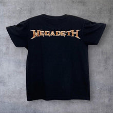 Load image into Gallery viewer, Early 00’s Megadeth Spellout Graphic Thrash Heavy Metal Band T-Shirt
