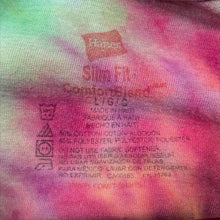 Load image into Gallery viewer, Hanes Kung-Fu Martial Arts Bruce Lee Cartoon Graphic Spellout Tie Dye T-Shirt
