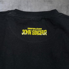 Load image into Gallery viewer, John Sinclair "Geisterjager" German Horror Detective Fiction Gothic Skull Graphic T-Shirt
