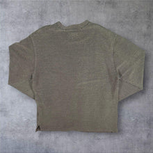 Load image into Gallery viewer, Early 00's Weird Fish Mini Logo Faded Grey Heavyweight Macaroni Knit Sweatshirt

