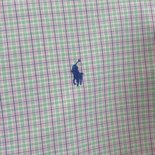 Load image into Gallery viewer, Vintage Ralph Lauren "Classic Fit" Baby Pink Check Long Sleeve Button-Up Cotton Shirt
