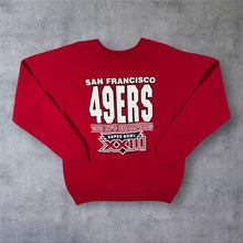 Load image into Gallery viewer, Vintage 1988 San Francisco 49ers Sweatshirt L Hanes USA Super Bowl XXIII NFL
