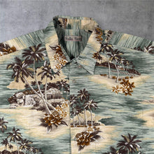Load image into Gallery viewer, Vintage Hollis River Hawaiian Tropical Pattern Short Sleeve Cotton Shirt

