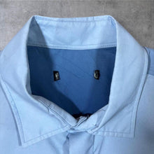 Load image into Gallery viewer, Early 00's Gothic Y2K Dragon Graphic Blue Gradient Short Sleeve Shirt

