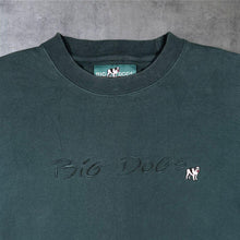 Load image into Gallery viewer, Vintage Big Dogs Sweatshirt Large Green Embroidered Logo Oversized Y2K Crewneck
