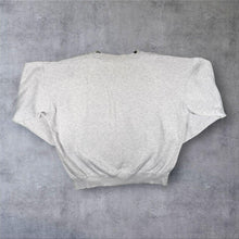 Load image into Gallery viewer, Early 00's Donnay International Embroidered Spellout Grey Crewneck Sweatshirt
