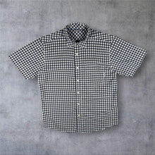 Load image into Gallery viewer, Rohan Worldview Shirt Mens Medium Gingham Check Short Sleeve Travel Hiking
