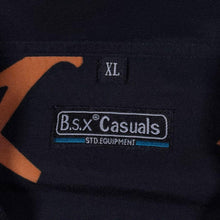 Load image into Gallery viewer, Vintage BSX Casuals Goth Y2K Dragon Graphic Black Polyester Long Sleeve Shirt
