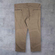Load image into Gallery viewer, Early 00's DKNY Jeans Classic Brown Straight Leg Cotton Trousers

